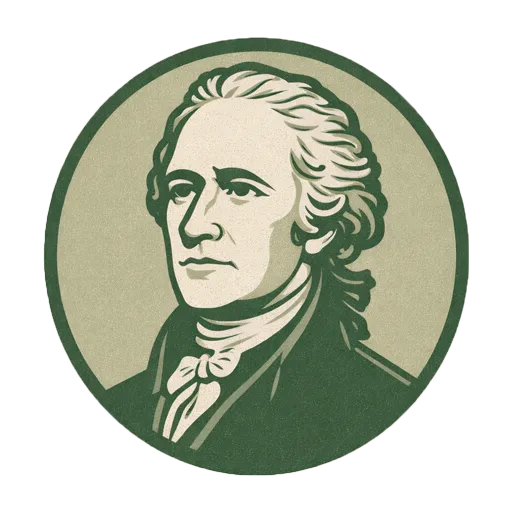 Who is on US Banknotes? Faces on United States Dollar Bills 7 alexander hamilton