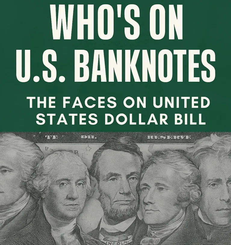 Who is on US Banknotes? The Faces on United States Dollar Bills Explained