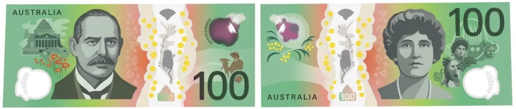 The $100 Banknote: Dame Nellie Melba and Sir John Monash